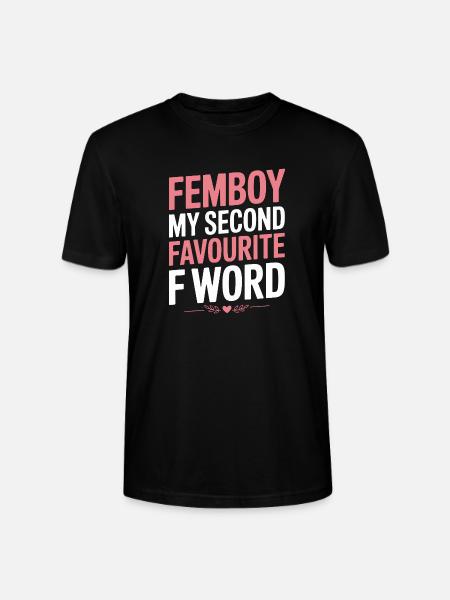 Femboy – La mia seconda parola con la F preferita - Maglietta unisex ecologica CRAFTER di Stanley/Stella - nero