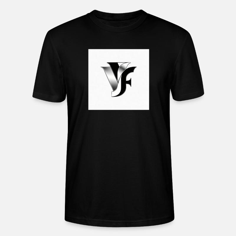 VF Monogramm Metallisch - Stanley/Stella Unisex Bio-T-Shirt CRAFTER - Schwarz