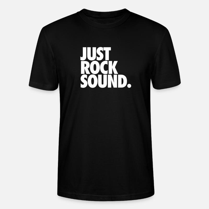 Juste du son rock - T-shirt bio CRAFTER Stanley Stella Unisexe - noir