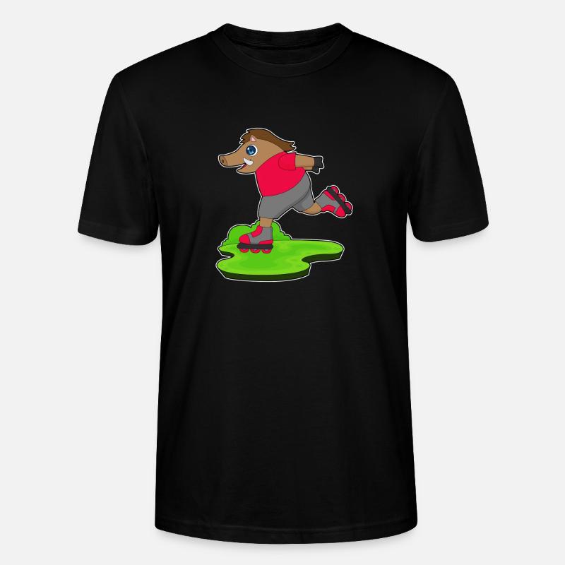 Eber Rollers Rollers Sport - T-shirt bio CRAFTER Stanley Stella Unisexe - noir
