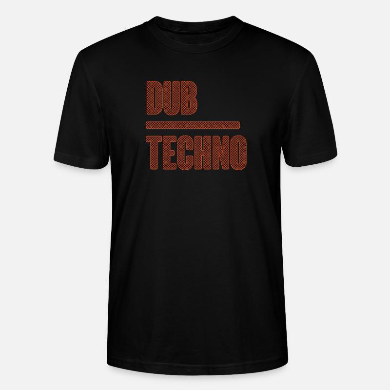 Dub Techno Mesh Neon - T-shirt bio CRAFTER Stanley Stella Unisexe - noir