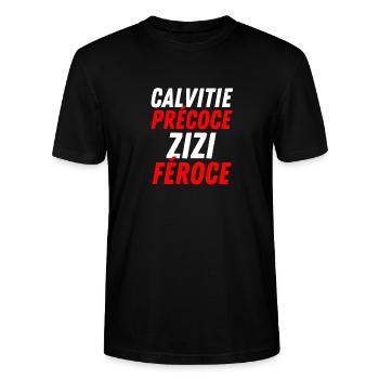 Heftige Zizi Frühe Kahlheit - Stanley/Stella Unisex Bio-T-Shirt CRAFTER - Schwarz - Vorne - Alina (178cm) & Michal (187cm)