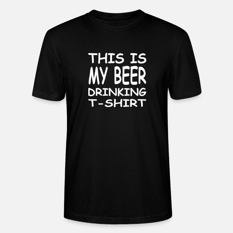 Bier - Stanley/Stella Unisex Bio-T-Shirt CRAFTER - Schwarz