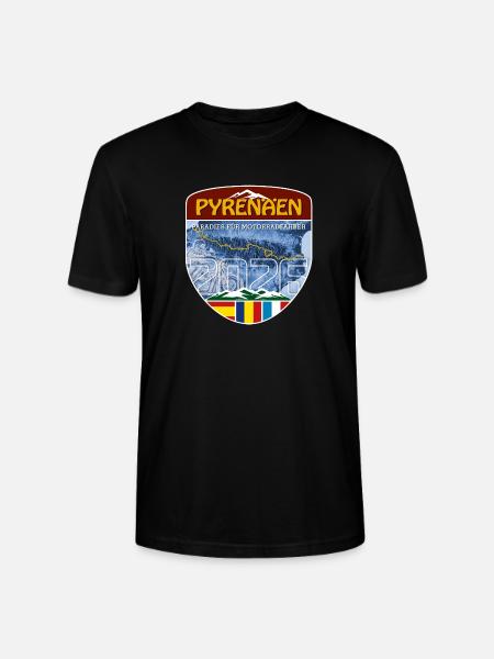 Pyrenäen 2026 | DE | Sticker - Stanley/Stella Unisex Bio-T-Shirt CRAFTER - Schwarz