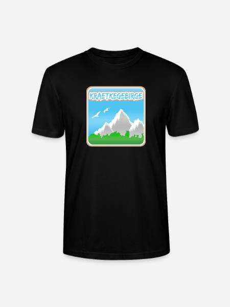 Mountaineering Kraetke Mountains - Stanley/Stella CRAFTER Unisex Organic T-Shirt - black