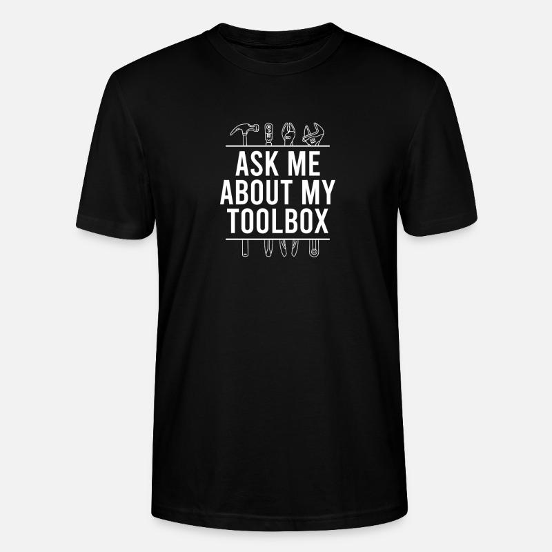 Mechanical Engineering Maschinenbauer Ingenieur - Stanley/Stella Unisex Bio-T-Shirt CRAFTER - Schwarz