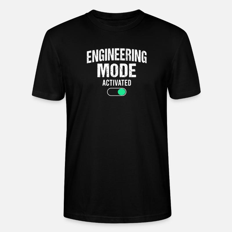 Mechanical Engineering Mechanical Engineer - Stanley/Stella CRAFTER Unisex Organic T-Shirt - black