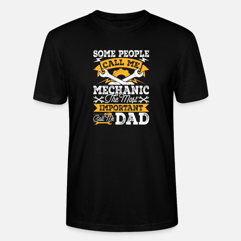 Mechanic Mechatronics Technician Screwdriver Gift - Stanley/Stella CRAFTER Unisex Organic T-Shirt - black