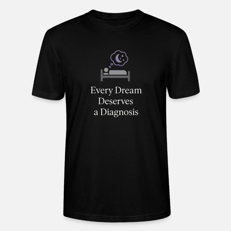 Sleep Technologist Polysomnographic Tech Rpsgt - Stanley/Stella CRAFTER Unisex Organic T-Shirt - black