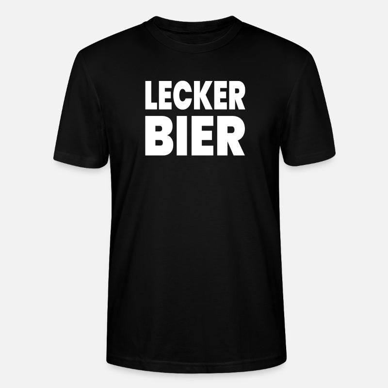 Bier - Stanley/Stella Unisex Bio-T-Shirt CRAFTER - Schwarz