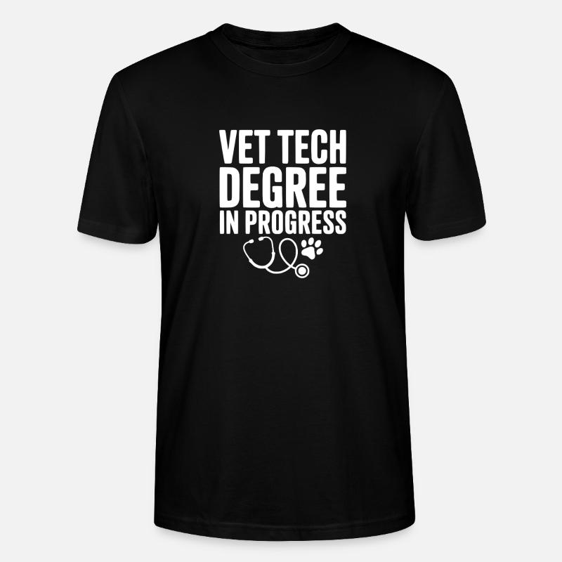 Studium der Veterinärtechnik in Arbeit - Stanley/Stella Unisex Bio-T-Shirt CRAFTER - Schwarz