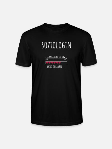 Sociology Student Profession Education Sociologist - Stanley/Stella CRAFTER Unisex Organic T-Shirt - black