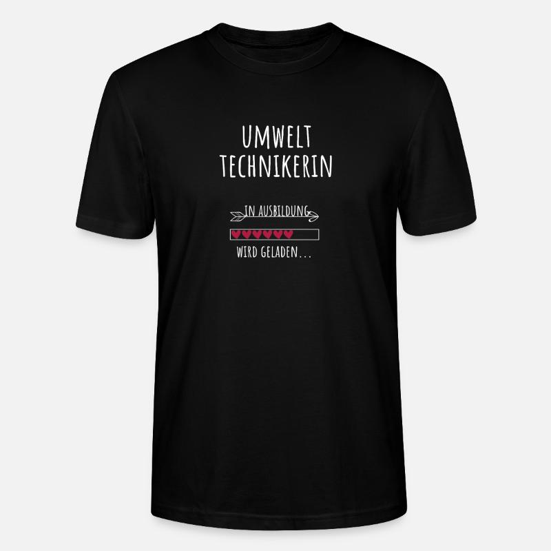Environmental Technician Studies Profession Training - Stanley/Stella CRAFTER Unisex Organic T-Shirt - black