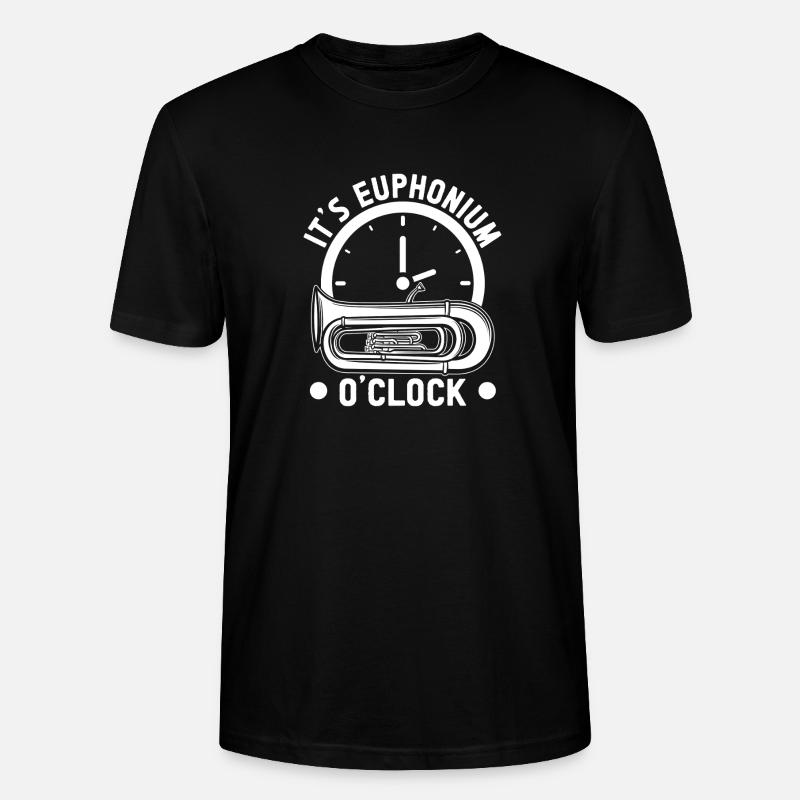 Baryton It’s O ́Clock Euphonium - T-shirt bio CRAFTER Stanley Stella Unisexe - noir
