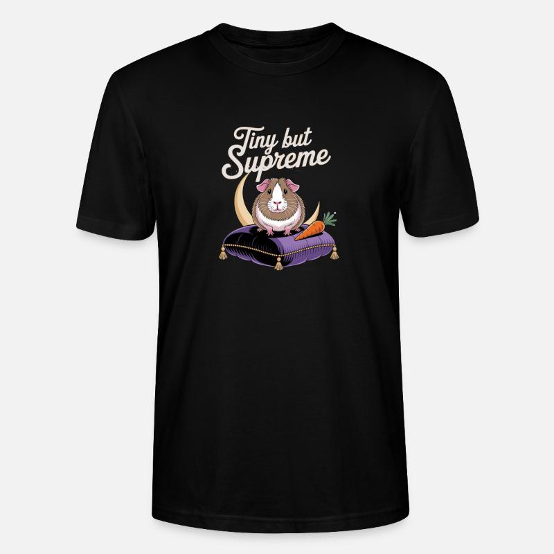 Minuscule mais cochon d’Inde - T-shirt bio CRAFTER Stanley Stella Unisexe - noir