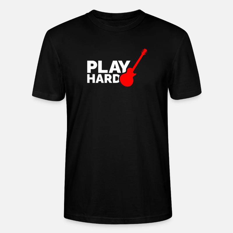 Play Hard - Stanley/Stella Unisex Bio-T-Shirt CRAFTER - Schwarz