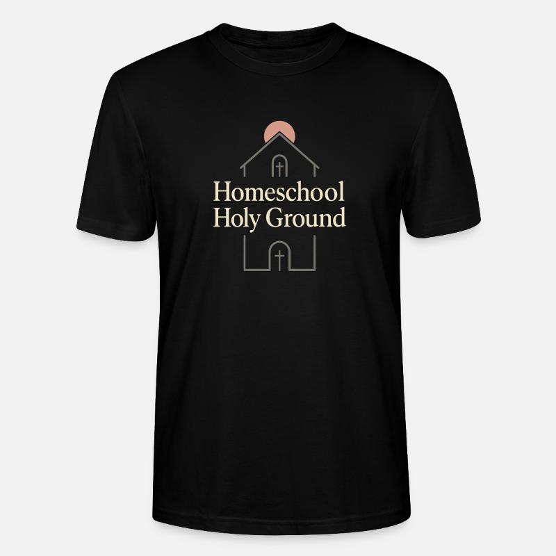 École chrétienne à la maison-Mère-Foi - T-shirt bio CRAFTER Stanley Stella Unisexe - noir