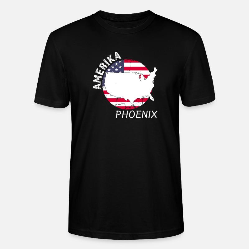 Phoenix - Stanley/Stella Unisex Bio-T-Shirt CRAFTER - Schwarz