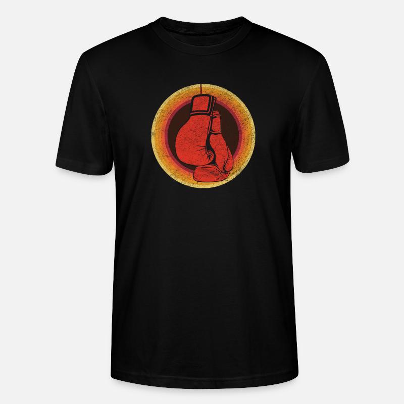 Illustrations de Boxing Momentum - T-shirt bio CRAFTER Stanley Stella Unisexe - noir