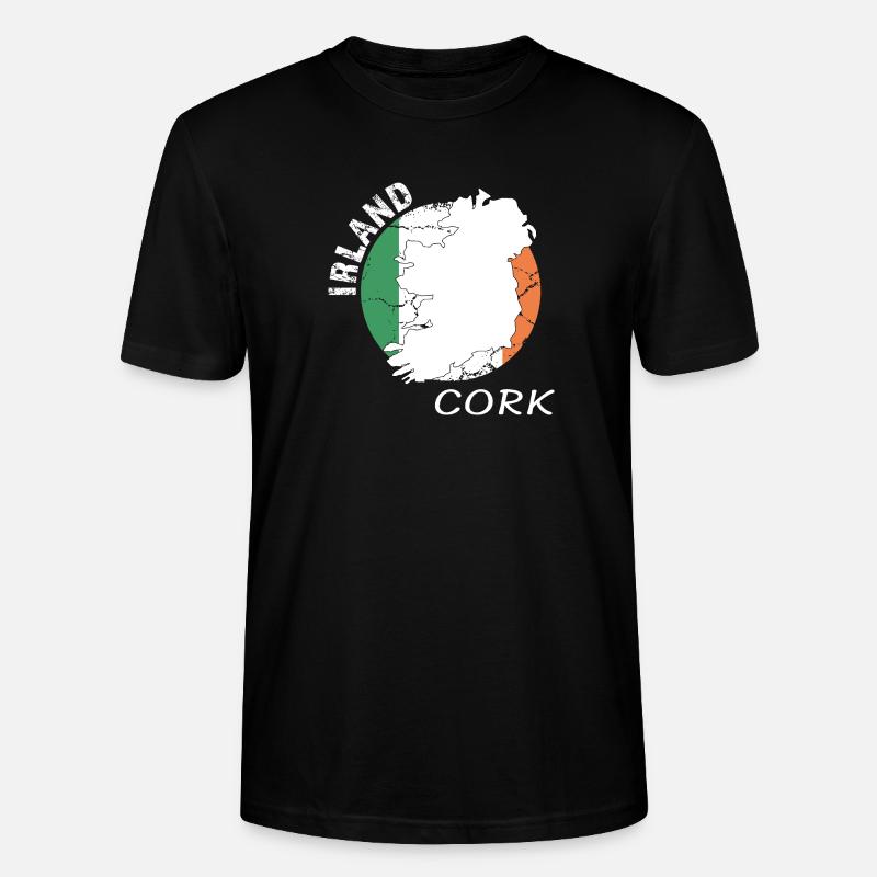 Cork - Stanley/Stella Unisex Bio-T-Shirt CRAFTER - Schwarz