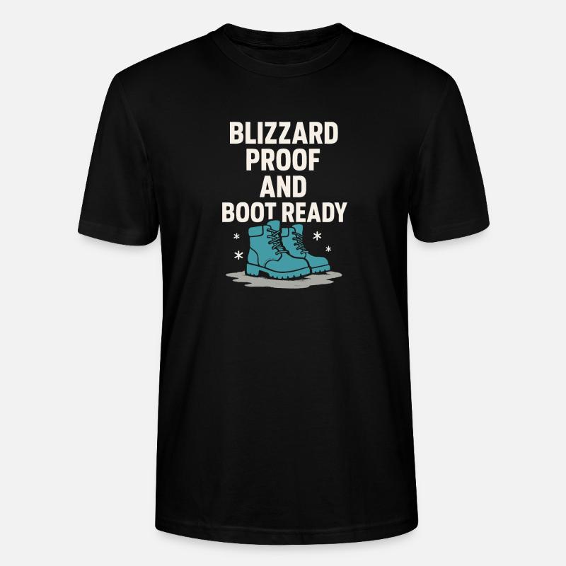 Kaltes Staatsleben Geschenk Eiskalte - Stanley/Stella Unisex Bio-T-Shirt CRAFTER - Schwarz