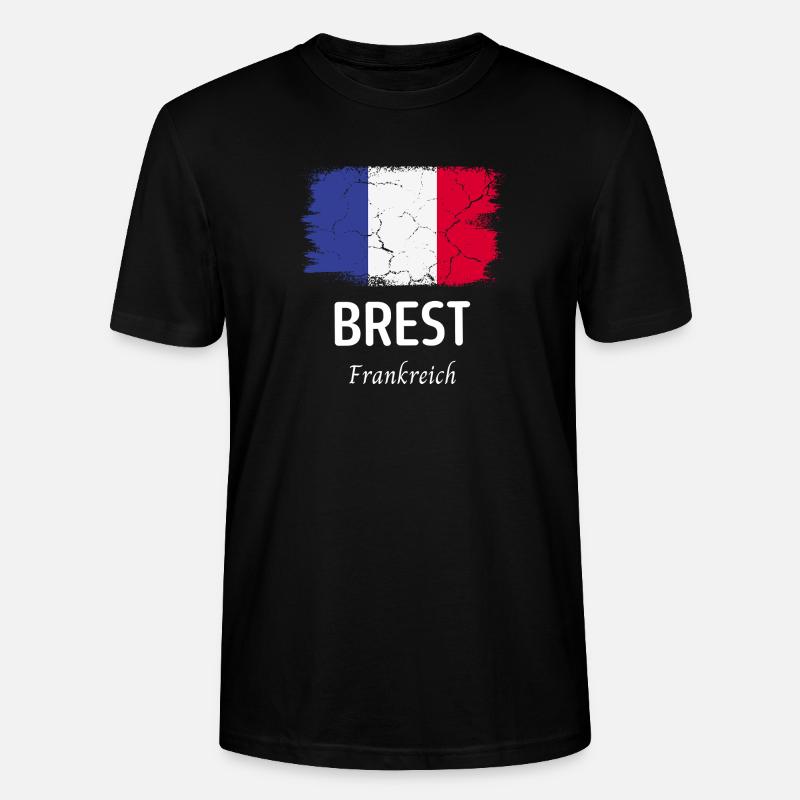Brest - Stanley/Stella Unisex Bio-T-Shirt CRAFTER - Schwarz