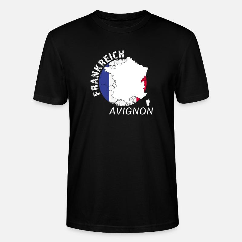 Avignon - Stanley/Stella Unisex Bio-T-Shirt CRAFTER - Schwarz
