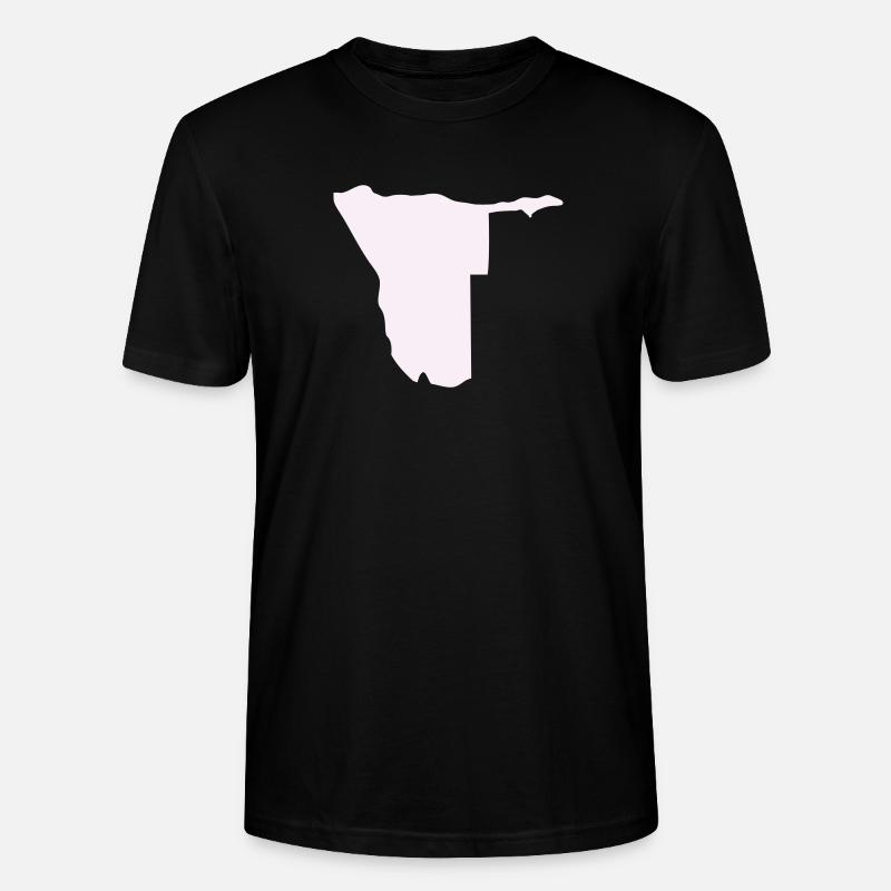 Nambia Silhouette - Stanley/Stella Unisex Bio-T-Shirt CRAFTER - Schwarz