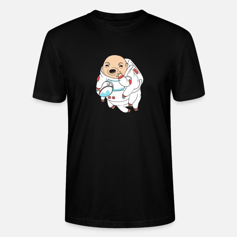 Bärtierchen Tardigrades Wasserbär Tardigrade - Stanley/Stella Unisex Bio-T-Shirt CRAFTER - Schwarz