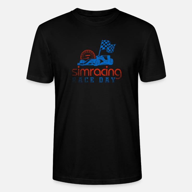 Journée de course de simulation - T-shirt bio CRAFTER Stanley Stella Unisexe - noir