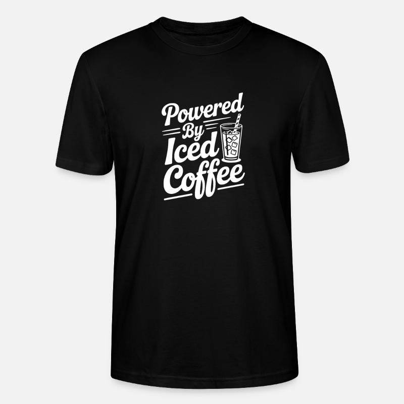 Propulsé par Iced Coffee - T-shirt bio CRAFTER Stanley Stella Unisexe - noir