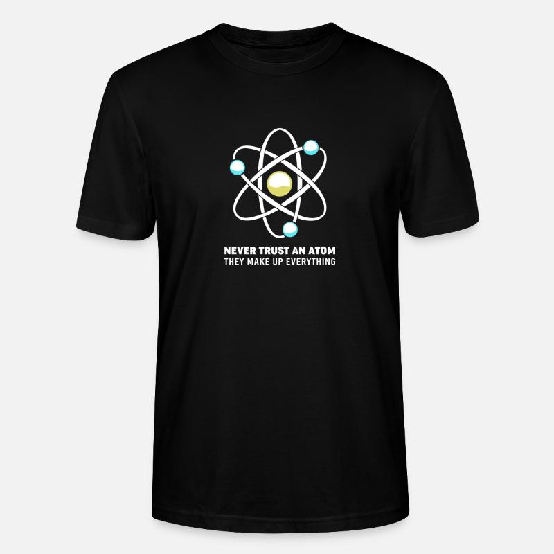 Quantenphysik Quanten Physik Quantensprung - Stanley/Stella Unisex Bio-T-Shirt CRAFTER - Schwarz