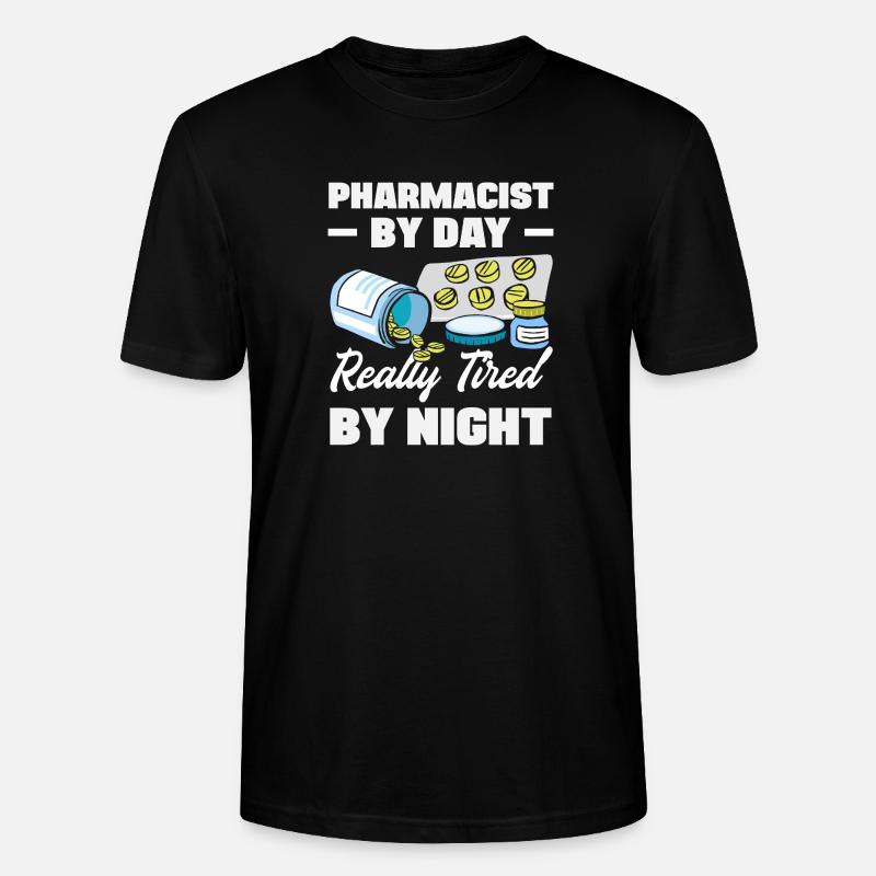 Apotheker Pharmazeutisch-technischer - Stanley/Stella Unisex Bio-T-Shirt CRAFTER - Schwarz