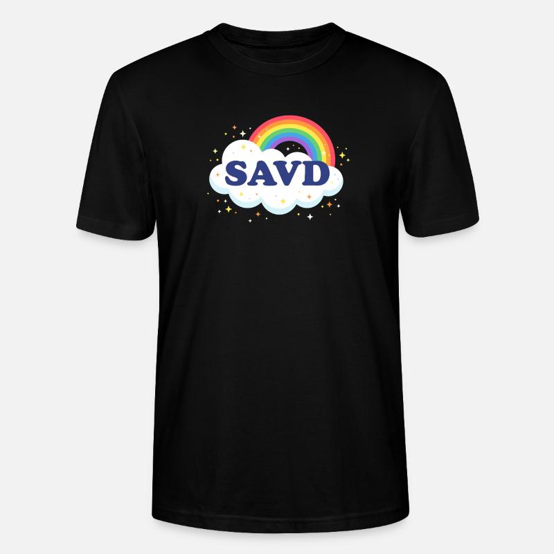Erlöste Regenbogenbibel Christlicher Glaube Jesus  - Stanley/Stella Unisex Bio-T-Shirt CRAFTER - Schwarz