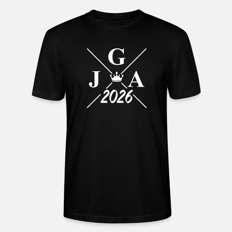 Jga 2026 Logo - Stanley/Stella Unisex Bio-T-Shirt CRAFTER - Schwarz