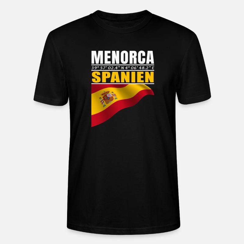 Menorca - Stanley/Stella Unisex Bio-T-Shirt CRAFTER - Schwarz