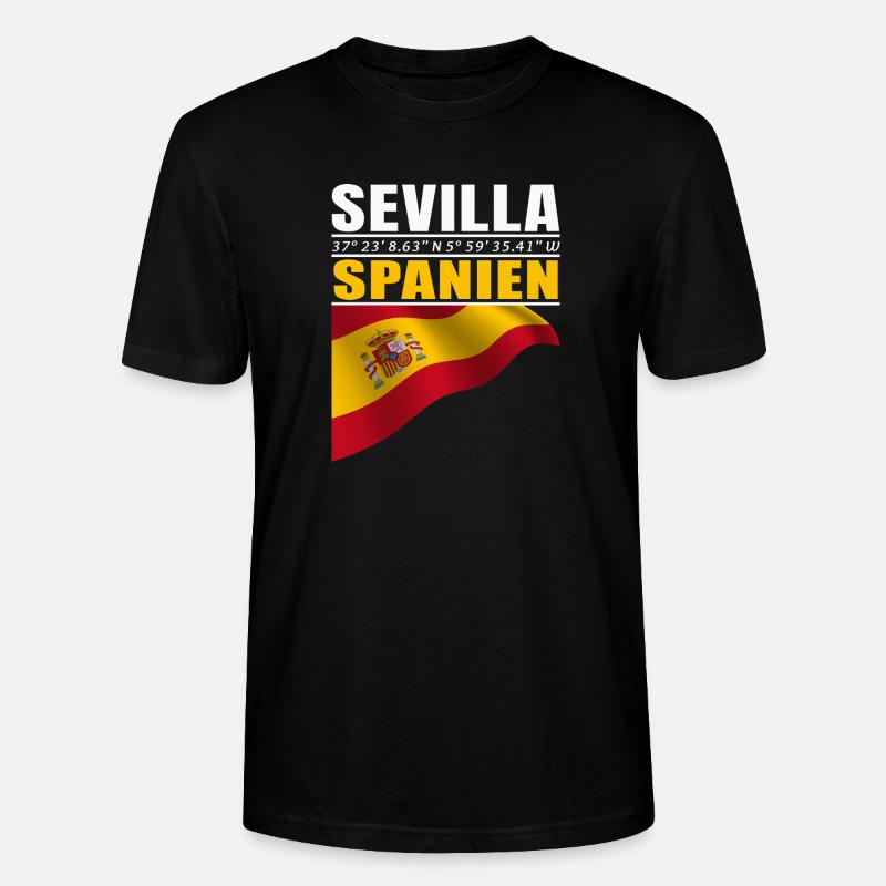 Sevilla - Stanley/Stella Unisex Bio-T-Shirt CRAFTER - Schwarz