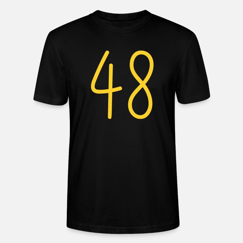 48 - Stanley/Stella Unisex Bio-T-Shirt CRAFTER - Schwarz