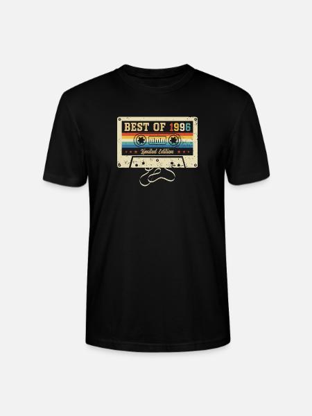 Best Of 1996 30th Birthday - Stanley/Stella Unisex Bio-T-Shirt CRAFTER - Schwarz