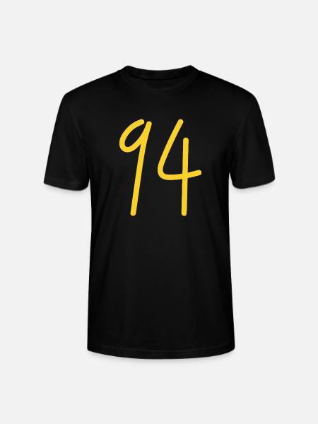94 - Stanley/Stella Unisex Bio-T-Shirt CRAFTER - Schwarz