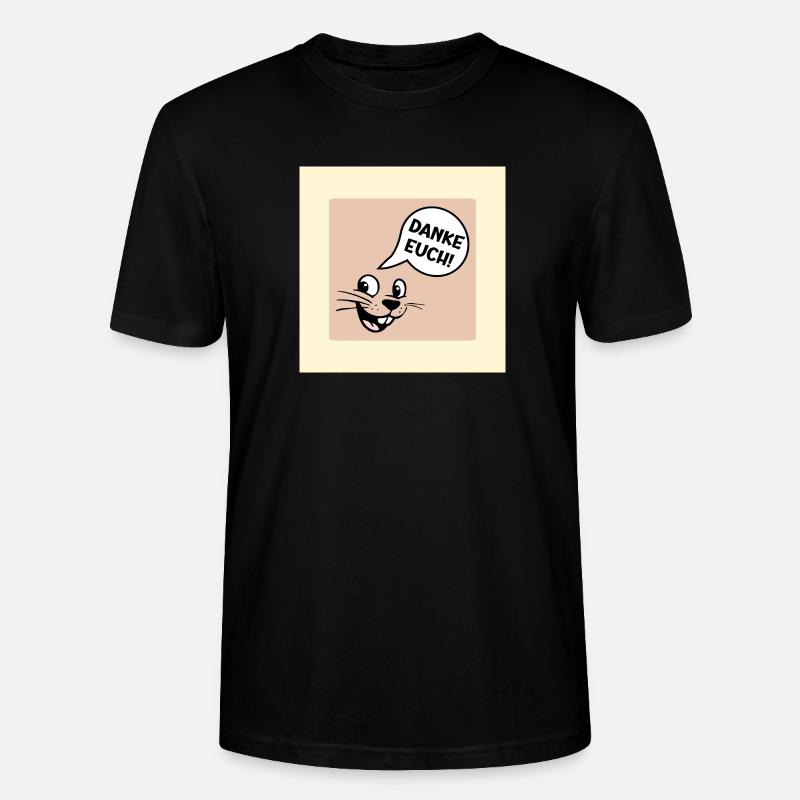 Danke Euch Abschied - Stanley/Stella Unisex Bio-T-Shirt CRAFTER - Schwarz