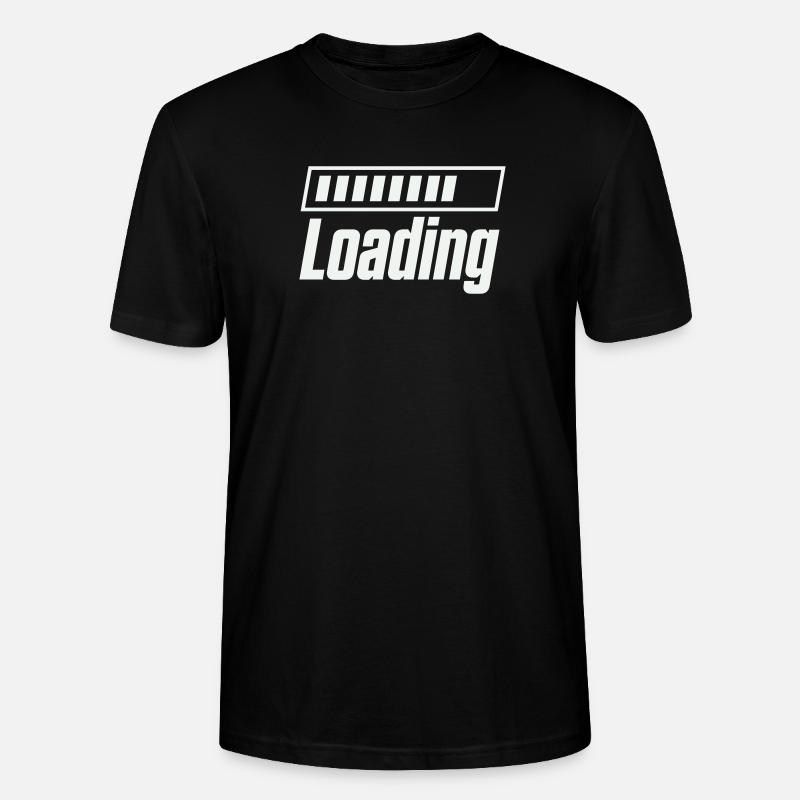 Loading Loading Bar - Stanley/Stella CRAFTER Unisex Organic T-Shirt - black