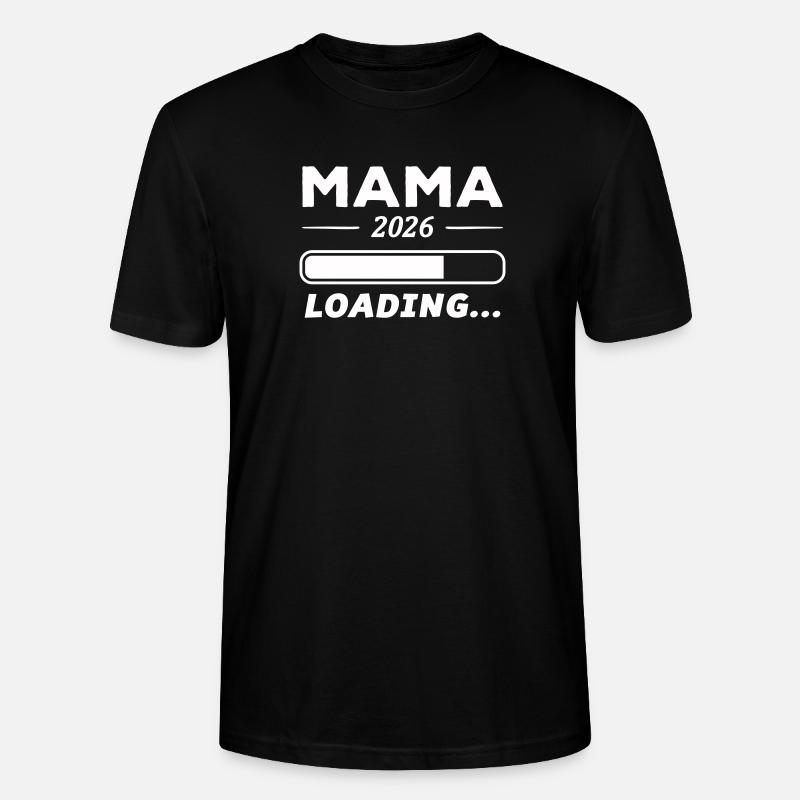Mama 2026 Loading... - Stanley/Stella Unisex Bio-T-Shirt CRAFTER - Schwarz