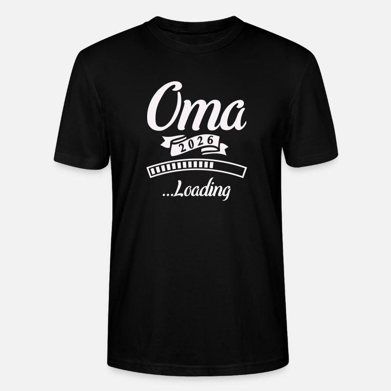 Oma 2026 Loading  - Stanley/Stella Unisex Bio-T-Shirt CRAFTER - Schwarz