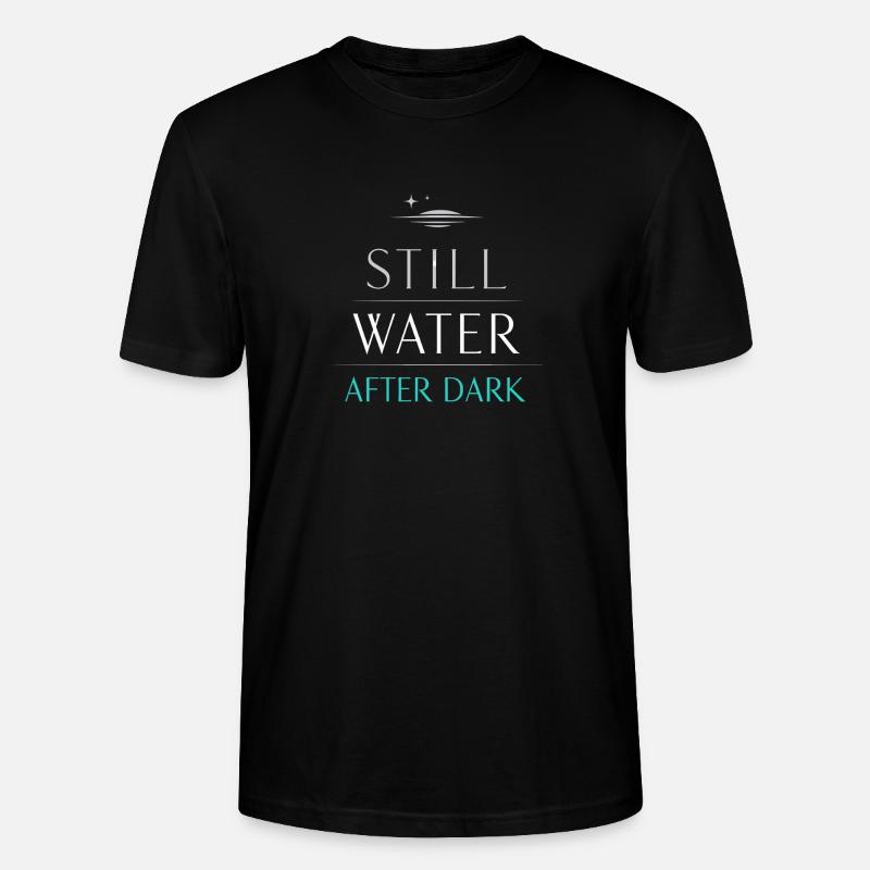 Nachtbootfahren Mit - Stanley/Stella Unisex Bio-T-Shirt CRAFTER - Schwarz