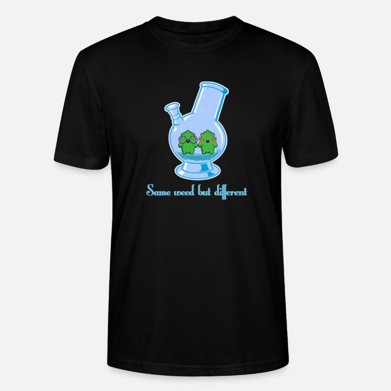 Même weed mais différent - T-shirt bio CRAFTER Stanley Stella Unisexe - noir