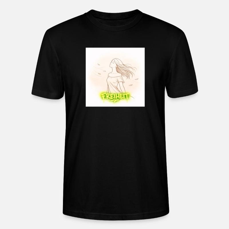 La liberté dans le vent - T-shirt bio CRAFTER Stanley Stella Unisexe - noir