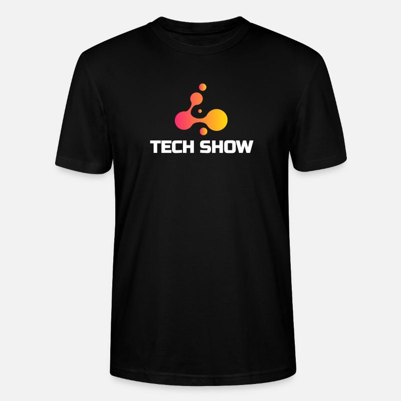 Technikshow Neon Blob Tee - Stanley/Stella Unisex Bio-T-Shirt CRAFTER - Schwarz