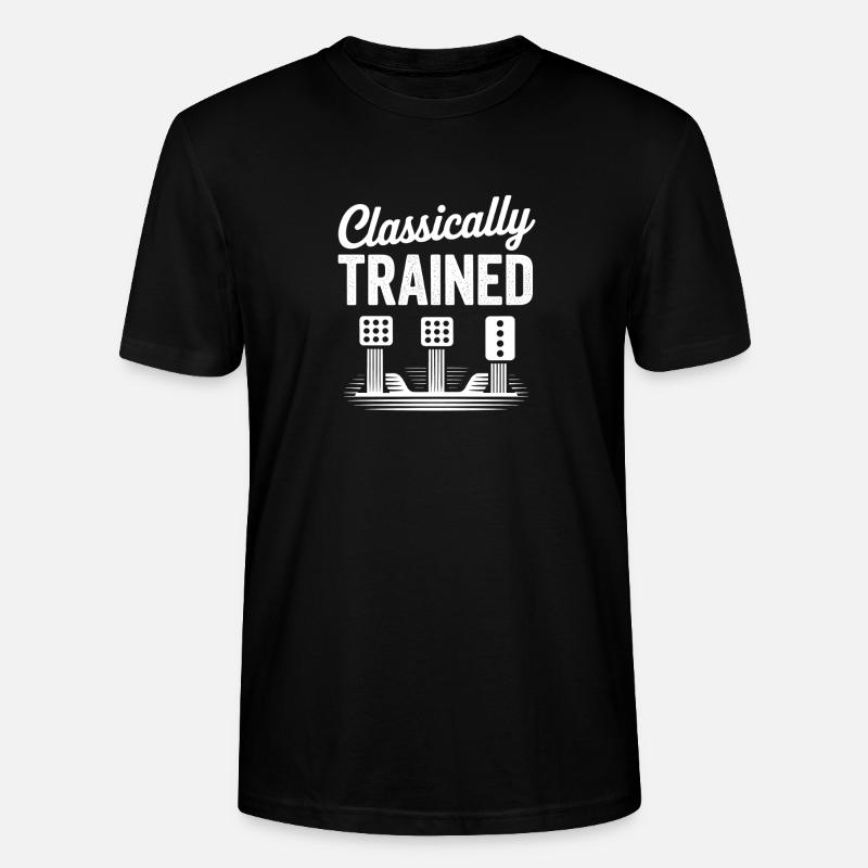Classically Trained Petrolhead KFZ Mechaniker - Stanley/Stella Unisex Bio-T-Shirt CRAFTER - Schwarz