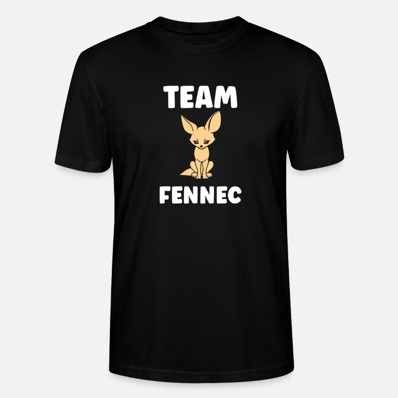 Fennek - Stanley/Stella Unisex Bio-T-Shirt CRAFTER - Schwarz
